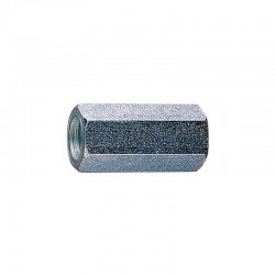MANGUITO ROSCADO M-6 X 20 MM DE UNIÓN HEXAGONAL ZINCADO PACK 200 UD.