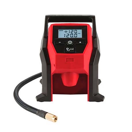 Inflador subcompacto Milwaukee M12 BI-O a batería.