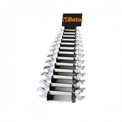 JUEGO DE 13 LLAVES FIJAS DE 2 BOCAS ABIERTAS + SOPORTE BETA REF. 55/SP13