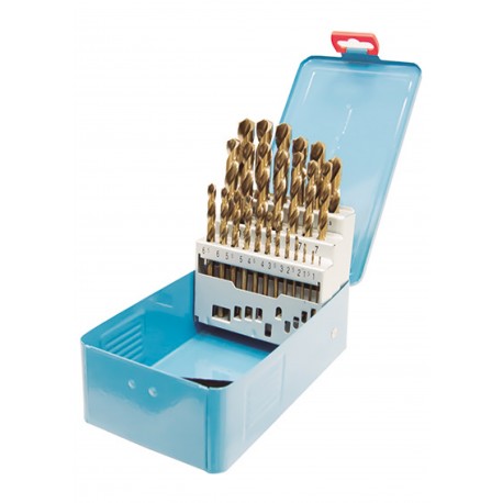 JUEGO BROCAS HSS PRESTO COBALTO 8% 25 UNIDADES