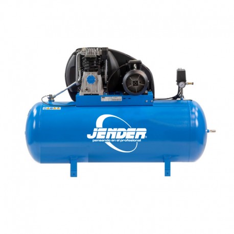 COMPRESOR DE PISTÓN JENDER 4CV 270LITROS TRIFÁSICO JP 480/300