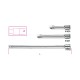 ALARGADERA CON CUADRADO MACHO Y HEMBRA 3/8" BETA REF. 910/21