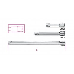 ALARGADERA CON CUADRADO MACHO Y HEMBRA 3/8" BETA REF. 910/21