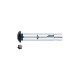 TACO INVIOLABLE M-8 X 60 MM Ø10 ZINCADO NEGRO