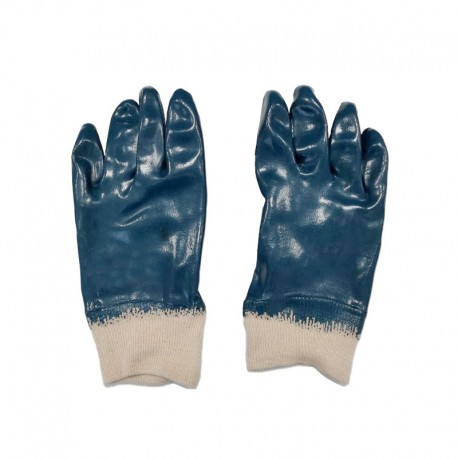 GUANTES DE NITRILO COMPLETO ELÁSTICO T- 8