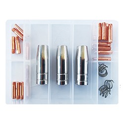 ESTUCHE DE ACCESORIOS PARA ANTORCHA DE SOLDADURA MIG 15