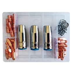 ESTUCHE DE ACCESORIOS PARA ANTORCHA DE SOLDADURA MIG 25