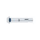 TACO INVIOLABLE M-10 X 100 MM Ø12 CON TORNILLO CABEZA HEXAGONAL INOXIDABLE A2