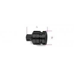 ADAPTADOR DE IMPACTO CON CUADRADO HEMBRA 3/4" Y MACHO 1/2" BETA REF.728/15