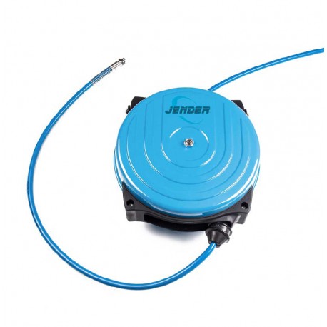 ENROLLADOR 15 METROS DE MANGUERA 8X12 MM. 1/4" JENDER