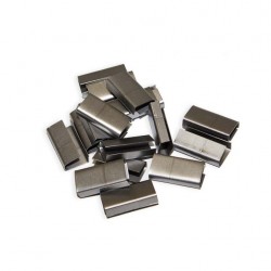 GRAPAS METÁLICAS PARA FLEJE DE PLÁSTICODE 12/13 MM.