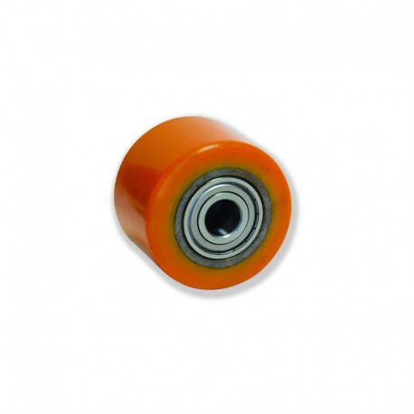 RUEDA PARA TRANSPALETA DE POLIURETANO DE 82 MM PARA CARGA DE 650 KG