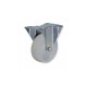 RUEDA FIJA CON PLETINA DE NYLON 80 MM PARA INUDSTRIA CON CARGA MÁXIMA DE 125 KG
