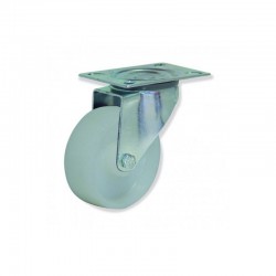 ROTANTE GIRATORIO SIN FRENO DE NYLON 100 MM PARA LA INDUSTRIA CON CAPACIDAD DE CARGA DE HASTA 300 KG