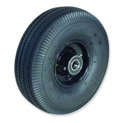 RUEDA NEUMÁTICA PARA CARRETILLA DE 260 MM EJE COJINETE