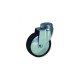 RUEDA GIRATORIA SIN FRENO DE TERMO-CAUCHO 50 MM PARA MUEBLES SOPORTA 50 KG