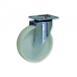 RUEDA GIRATORIA SIN FRENO DE NYLON 150 MM CARGA 700 KG TIPO INDUSTRIAL