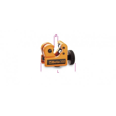 MINI-CORTATUBOS PARA COBRE Y ALEACIONES LIGERAS BETA REF.332