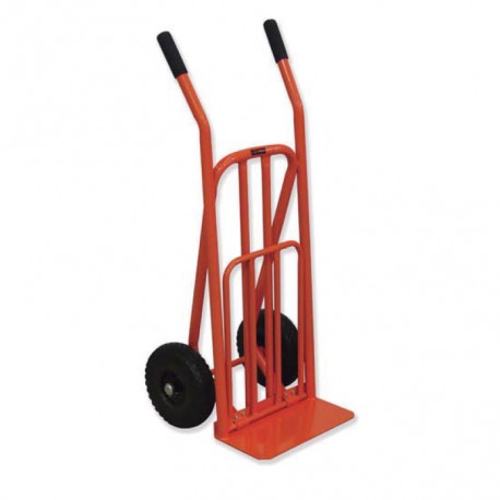 CARRETILLA CON SOPORTE RUEDA GOMA GAYNER CR-H350