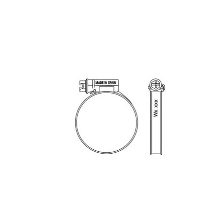 ABRAZADERA DIN-3017 ASFA 32-50-S MIKALOR