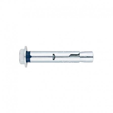 TACO INVIOLABLE M10 X 70 MM Ø14 CON TORNILLO CABEZA HEXAGONAL ZINCADO