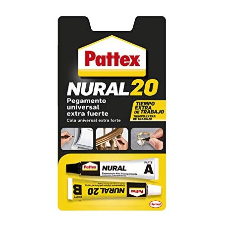 PATTEX NURAL 20 PEGAMENTO UNIVERSAL EXTRA FUERTE 22CC