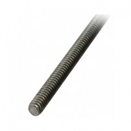VARILLA ROSCADA M-3 HIERRO DIN-975 1 METRO