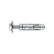 TACO INDEMOLL M8 X 60 MM Ø14 CON TORNILLO CABEZA HEXAGONAL Y ARANDELA