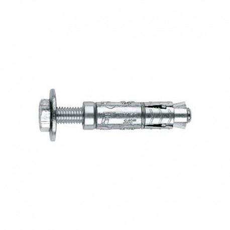 TACO INDEMOLL M8 X 60 MM Ø14 CON TORNILLO CABEZA HEXAGONAL Y ARANDELA
