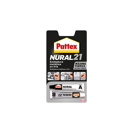 PATTEX NURAL 21 SOLDADURA REPARADORA ENFRÍO 22CC