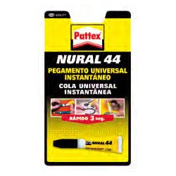 ADHESIVO UNIVERSAL INSTANTÁNEO 20CC PATTEX NURAL 44