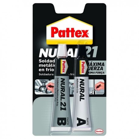 PATTEX NURAL 21 SOLDADURA REPARADORA ENFRÍO 120CC