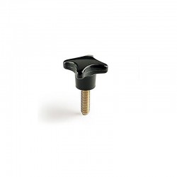 POMO DIN-6335 CON ESPIGA ROSCADA M5