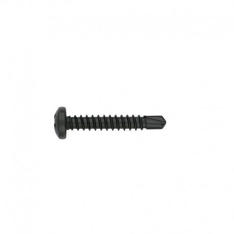 TORNILLO AUTOTALADRANTE 3,5 X 13 MM ALOMADO ZINCADO NEGRO PACK 1000 UD.