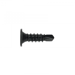 TORNILLO AUTOTALADRANTE 4,2 X 14 MM CABEZA EXTRAPLANA ZINCADO NEGRO PACK 500 UD.