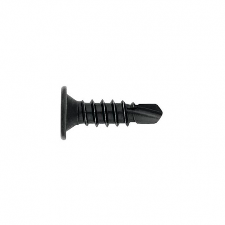TORNILLO AUTOTALADRANTE 4,2 X 14 MM CABEZA EXTRAPLANA ZINCADO NEGRO PACK 500 UD.