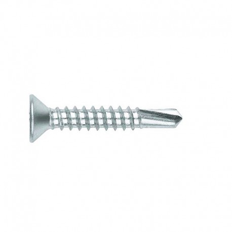 TORNILLO AUTOTALADRANTE 3,5 X 25 MM CABEZA AVELLANADA ZINCADO PACK 500 UD.