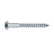 TIRAFONDO 12 X 60 MM BARRAQUERO ZINCADO PACK 50 UD.