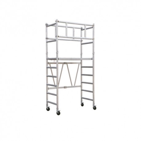 ANDAMIO DE ALUMINIO SERIE COMPAX 1700 PLEGABLE DE 1,74 METROS