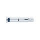 TACO INVIOLABLE M8 X 60 MM Ø10 CON TORNILLO CABEZA PLANA ZINCADO
