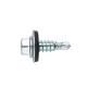 TORNILLO AUTOTALADRANTE PUNTA REDUCIDA 5,5 X 22 MM DE CABEZA HEXAGONAL CON ARANDELA P-16 PACK 500 UD.