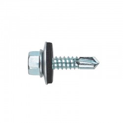TORNILLO AUTOTALADRANTE 4,8 X 25 MM DE CABEZA HEXAGONAL CON ARANDELA P-16 PACK 1000 UD.