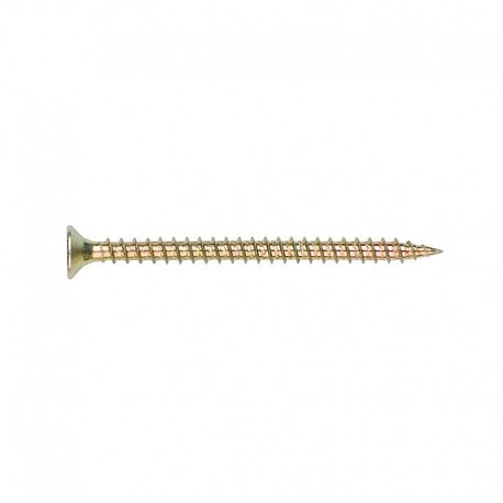 TIRAFONDO 4 X 40 MM CABEZA AVELLANADA BICROMATADO PACK 500 UD.