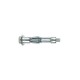 TACO INDEMOLL M-6 X 65 MM Ø12 CON TORNILLO ALOMADO ZINCADO