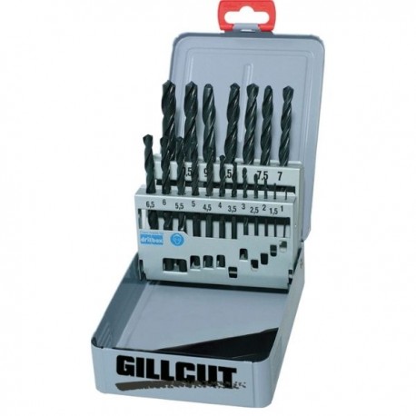 JUEGO DE BROCAS DIN 338 HSS DE 1 A 13X0,5 GUILLCUT