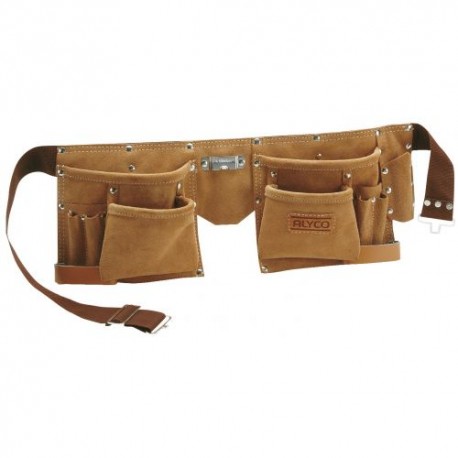 BOLSA DE DOBLE CUERO CON 2 BOLSILLOS REF.196890 ALYCO