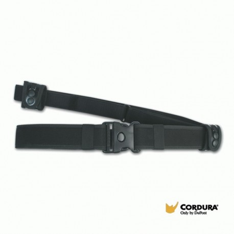 CINTURÓN CORDURA EXTERIOR E INTERIOR RÍGIDO CON SEPARADORES Y HEBILLA 71600