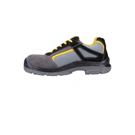 Zapato Maverick de J´Hayber lateral gris/negro