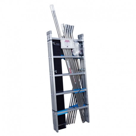 ANDAMIO PROFESIONAL CON DIFERENTES ALTURAS MODELO RAPIDO 140 FARAONE