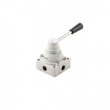 VÁLVULA MANUAL 4/3 VÍAS ROTATIVAS 3 POSICIONES ESTABLES REF. 12V1 L2 6 CC AIGNEP